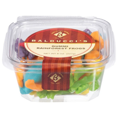 Balducci's Rainforest Gummy Frogs - 8 Oz - Image 1