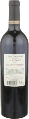 Les Cadrans de Lassegue Saint Emilion Red Blend Red Wine - 750 Ml
