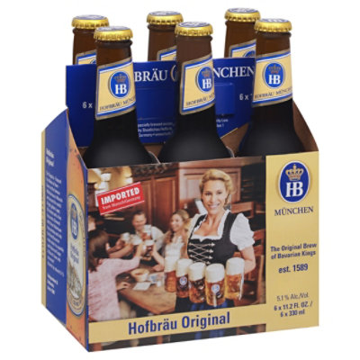 Hofbrau Original Lager - 6-12 FZ - Image 1