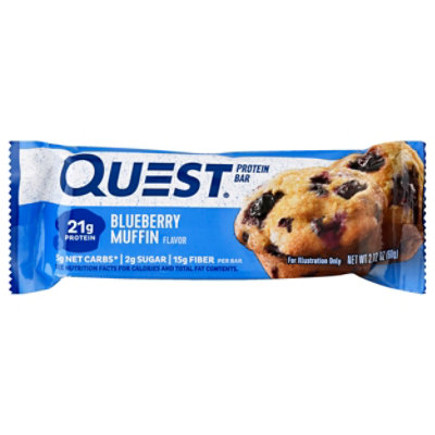 Quest Bar Blueberry Muffin - 2.12 OZ - Image 3