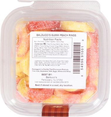 Bal Gummi Peach Rings - 8 OZ - Image 6
