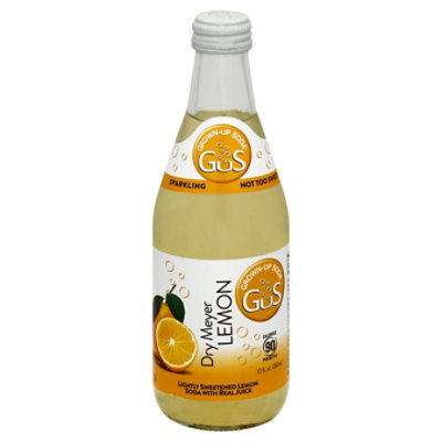 Gus Dry Soda Meyer Lemon - 12 FZ - Image 1