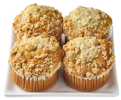 Bakery Streusel Topped Sour Cream Muffin - 4 Count - Image 1