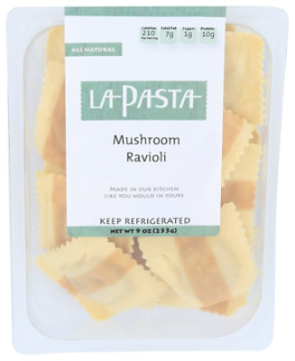 La Pasta Mushroom Ravioli - 9 Oz - Image 1