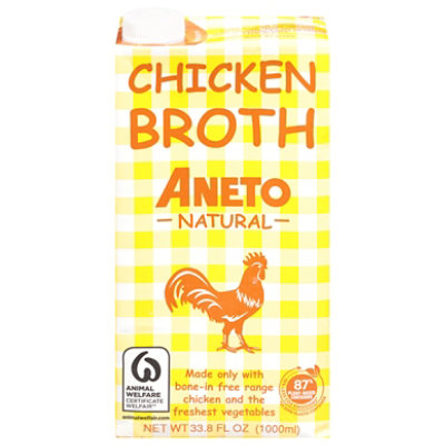 Aneto Chicken Broth - 33.8FZ - Image 3