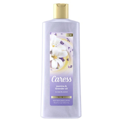 Caress Body Wash Jasmine & Lavender Oil 18.6 FZ Safeway