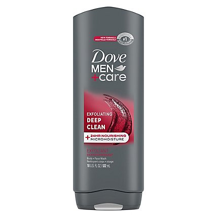 Dove Men Care Body Wash Deep Clean - 18 FZ - Image 2