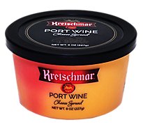Kretschmar Port Wine Cheese Spread - 8 OZ