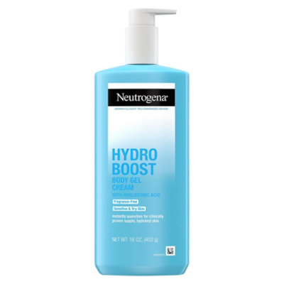 Neutrogena Hydro Boost Body Gel Cream Fragrance-free - 16 OZ - Image 1