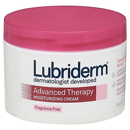 Lubriderm Advanced Therapy Fragrance-free Cream Vitamin E - 16 OZ - Image 3