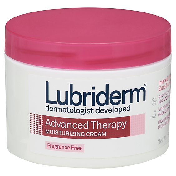 Lubriderm Advanced Therapy Fragrance-free Cream Vitamin E - 16 OZ
