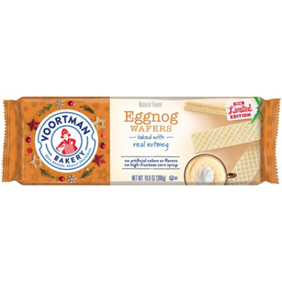 Voorman Eggnog Wafers - 10.6 OZ - Image 1