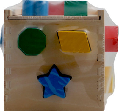 M&d Shape Sorting Cube - 1 EA - Image 3