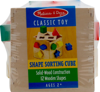 M&d Shape Sorting Cube - 1 EA - Image 2