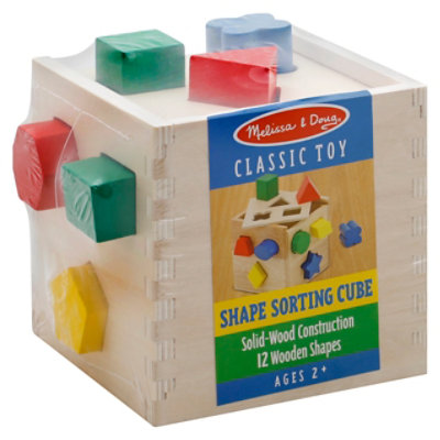 M&d Shape Sorting Cube - 1 EA - Image 1