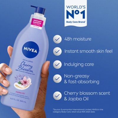 Nivea Inf Chyblsm Jjba Lotion - 16.9 FZ - Image 3