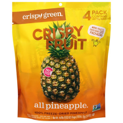 Crispy Green Dried Fruit Pineapple - 2.54 OZ - Image 3