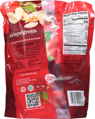 Crispy Green Dried Fruit Apple - 2.12 Oz - Image 6