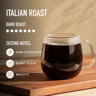 Peets Coffee Italian Roast Dark Roast Ground Coffee 10.5 Oz Bag - 10.5 OZ - Image 3