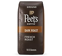 Peet's Coffee French Roast, Dark Roast Ground Coffee, 10.5 Oz - 10.5 OZ