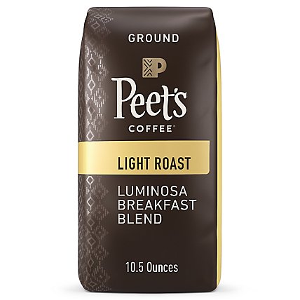 Peet's Coff Luminosa Brkfst Blnd Lt Grnd 10.5 Oz Bag - 10.5 OZ - Image 2