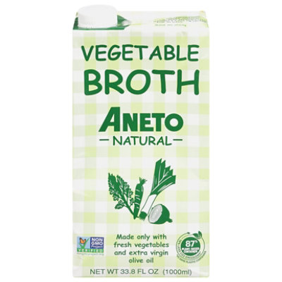 Aneto Vegetable Broth - 33.8 FZ - Image 3