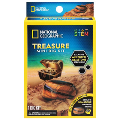 Nat Geo Treasure Chest Dig - EA - vons