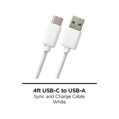 4 Usb Type C To Usb A Cable - EA - Image 1