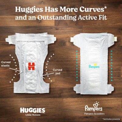 Huggies Little Movers Size 4 Baby Diapers - 58 Count - Image 8