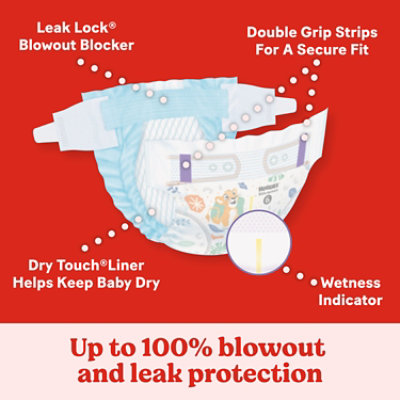 Huggies Little Movers Size 4 Baby Diapers - 58 Count - Image 7