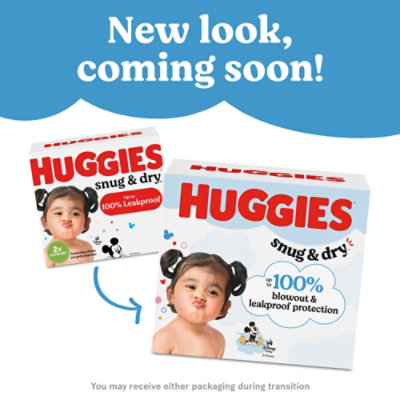 Huggies Snug & Dry 100& leakproof Size 5 Baby Diaper - 68 Count - Image 2