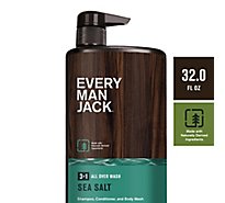 Every Man Jack Sea Salt All Over Wash - EA