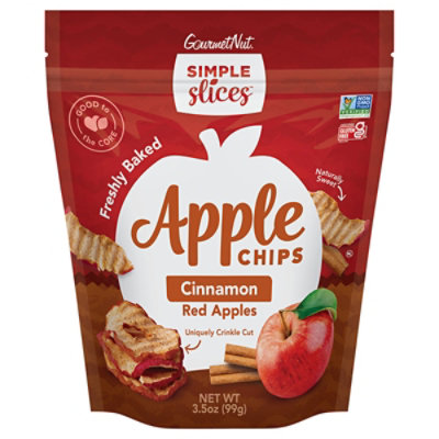 Simple Slices Cinnamon Red Apple Chips - 3.5 OZ - Image 2