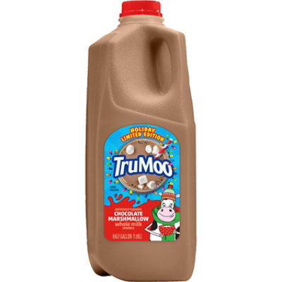 TruMoo Strawberry Whole Milk with Vitamin D Jug - 0.5 Gallon - Image 1