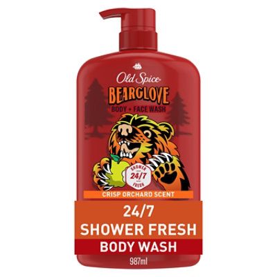 Old Spice Wild Bearglove Scent Body Wash For Men - 30 FZ - Image 1