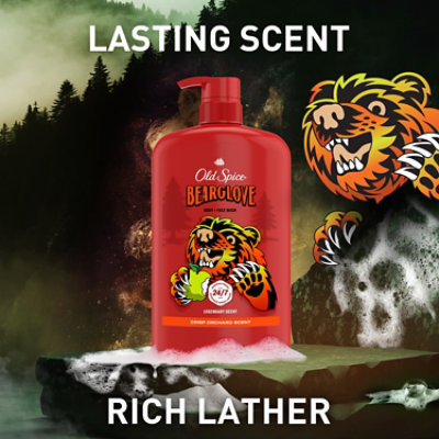 Old Spice Wild Bearglove Scent Body Wash For Men - 30 FZ - Image 7