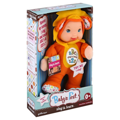 Gol Babys 1st Sing Learn Doll - EA - Image 1