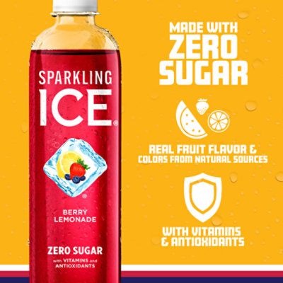 Sparkling Ice Berry Lemonade Sparkling Water - 17 Fl. Oz. - Image 3