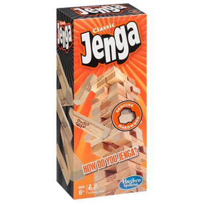 Hasbro Gaming Classic Jenga - Each - Image 1