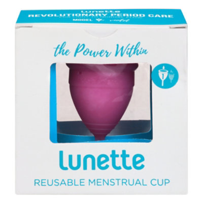 Lunette Menstrual Cup Violet Size 1 - EA - Image 3