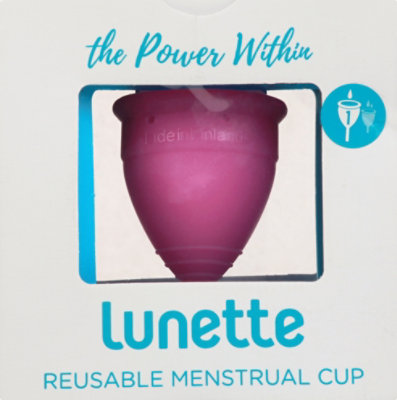 Lunette Menstrual Cup Violet Size 1 - EA - Image 2