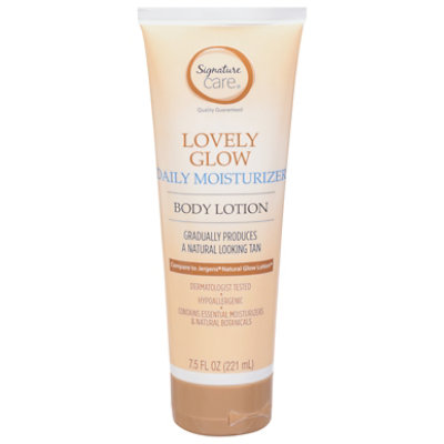 laag Methode zwaarlijvigheid Signature Care Body Lotion Lovely Glow - 7.5 FZ - Shaw's