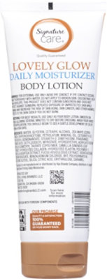 Signature Select/Care Body Lotion Lovely Glow - 7.5 Fl. Oz. - Image 5