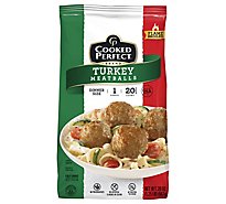 Cooked Perfect Turkey Meatballs - 20 OZ