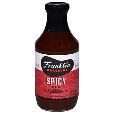 Franklin Bbq Sauce Spicy - 18 OZ - Image 3