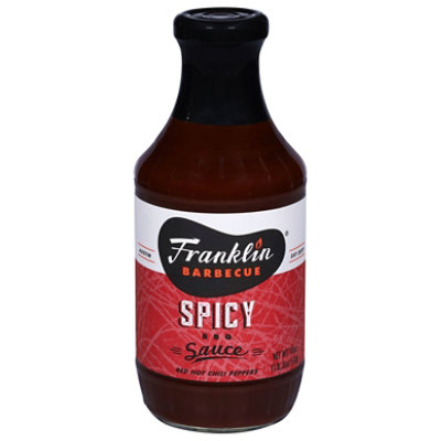 Franklin Bbq Sauce Spicy - 18 OZ - Image 1