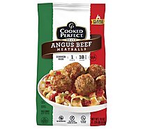 Cooked Perfect Angus Beef Meatballs - 18 Oz