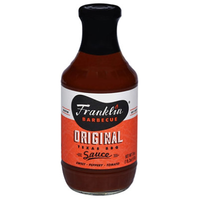 Franklin Bbq Sauce Original Texas - 18 OZ