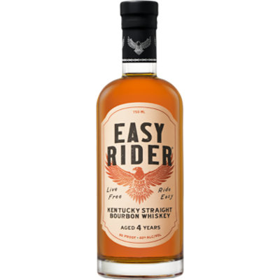 Easy Rider Straight Bourbon 4yr - 750 ML - Image 1