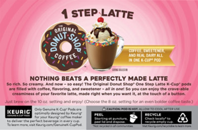 The Original Donut Shop Sundae Fundae One Step Latte Keurig Single Serve K Cup Pods - 10 Count - Image 6